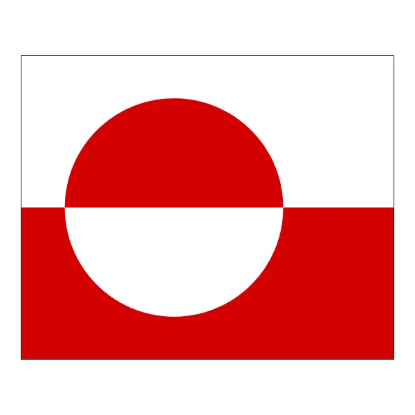 Greenland National Flag