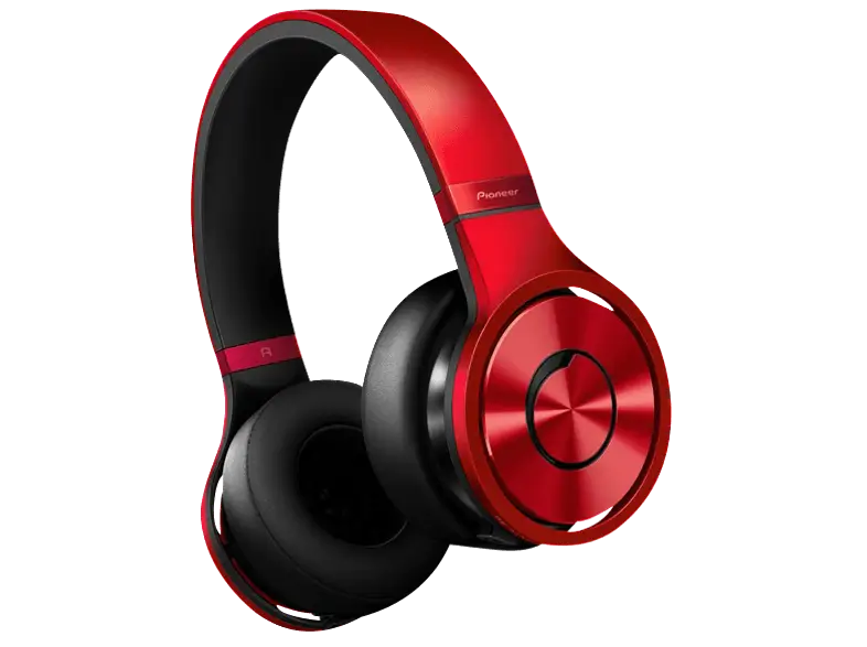 Stylish Red Headphones