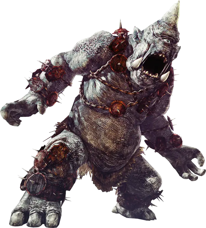 Fantasy Monster with Spikes