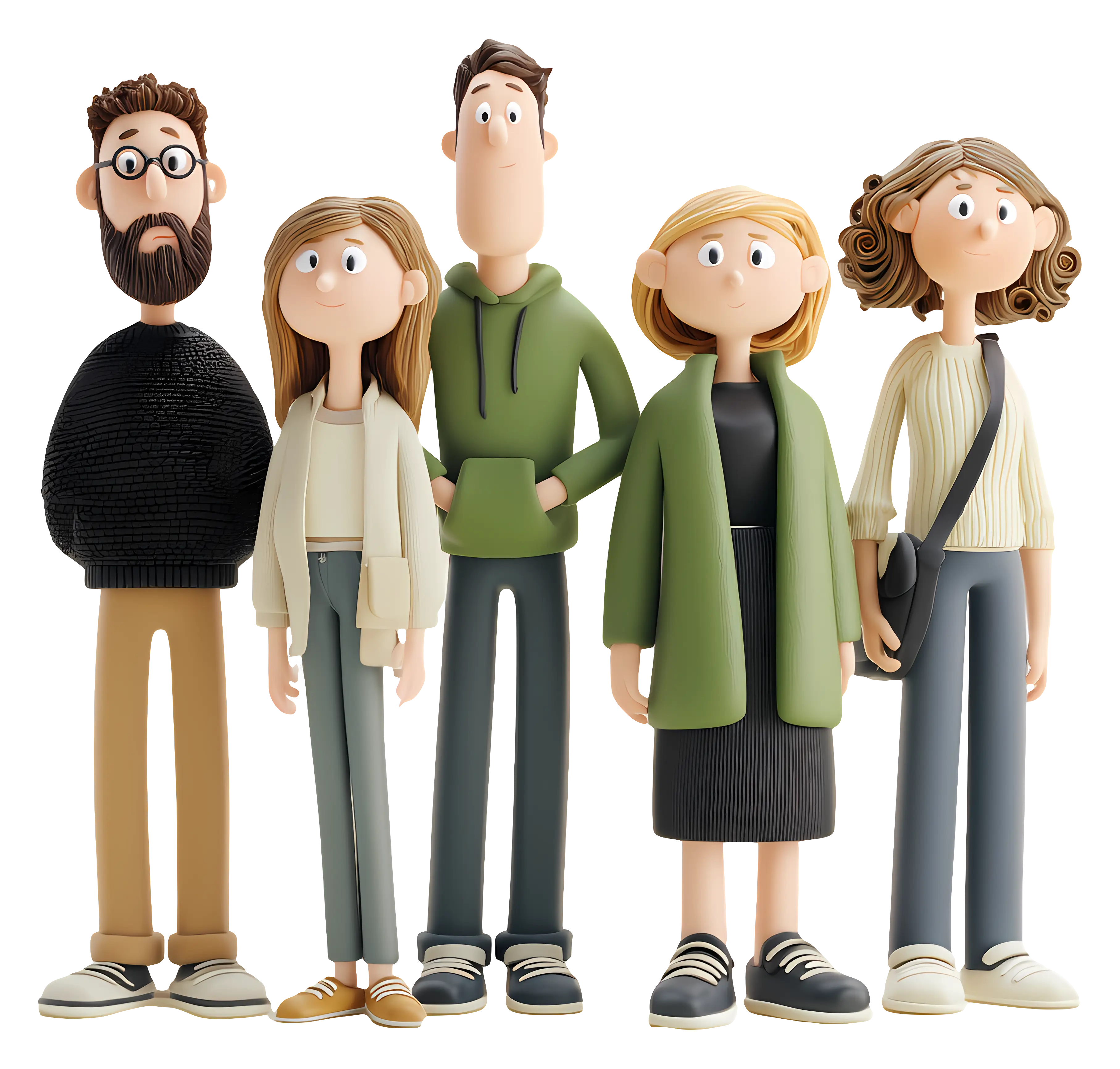 Group of People Figurines