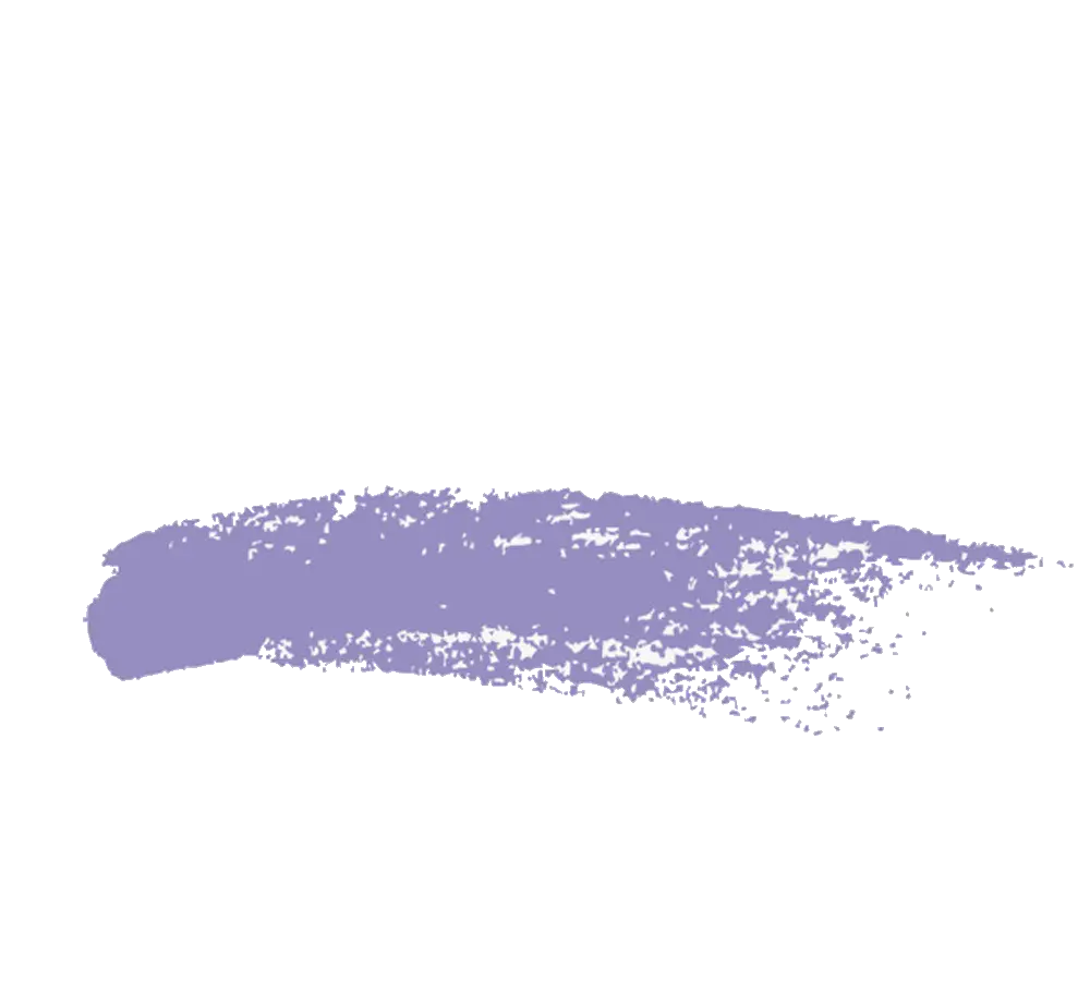 Purple Paintbrush Stroke Mark Design