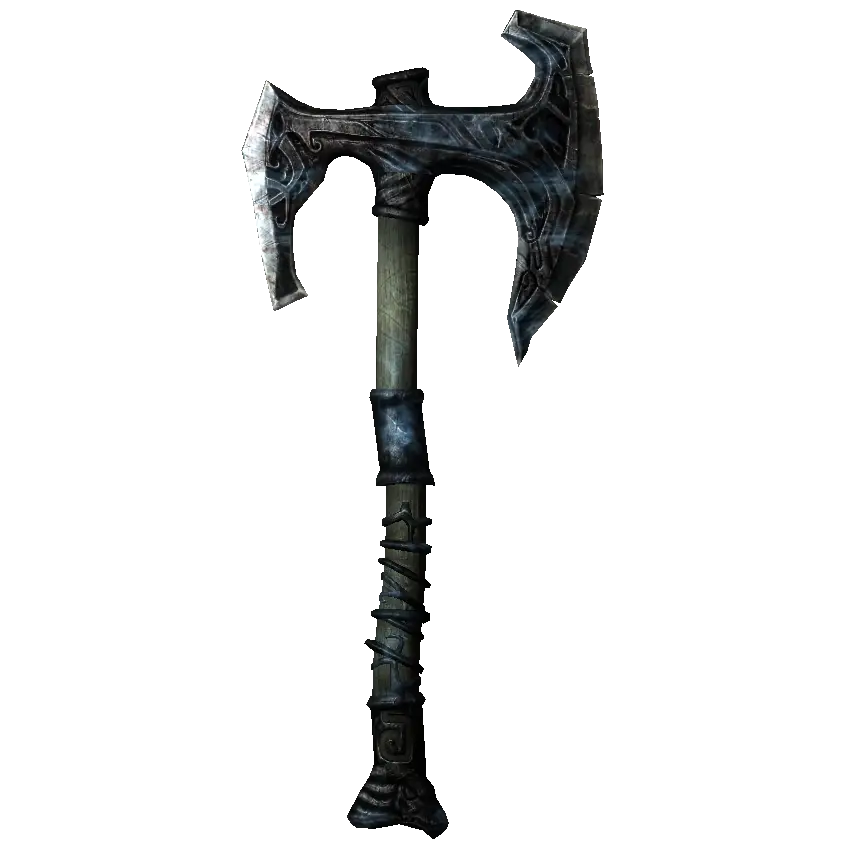 Medieval Double-Sided Battle Axe