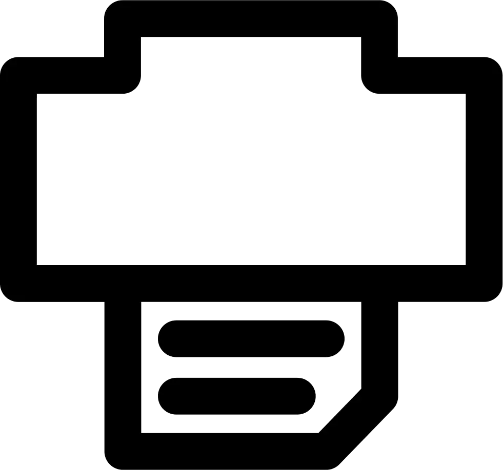 Printer Icon for Office Use