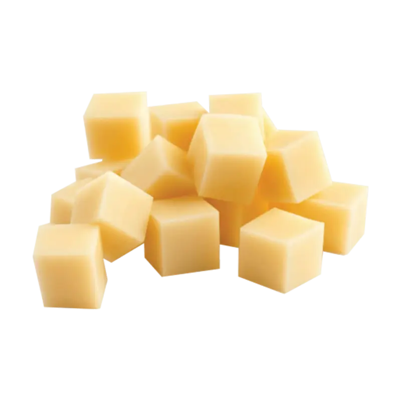 Fresh Tasty Cheese Cubes