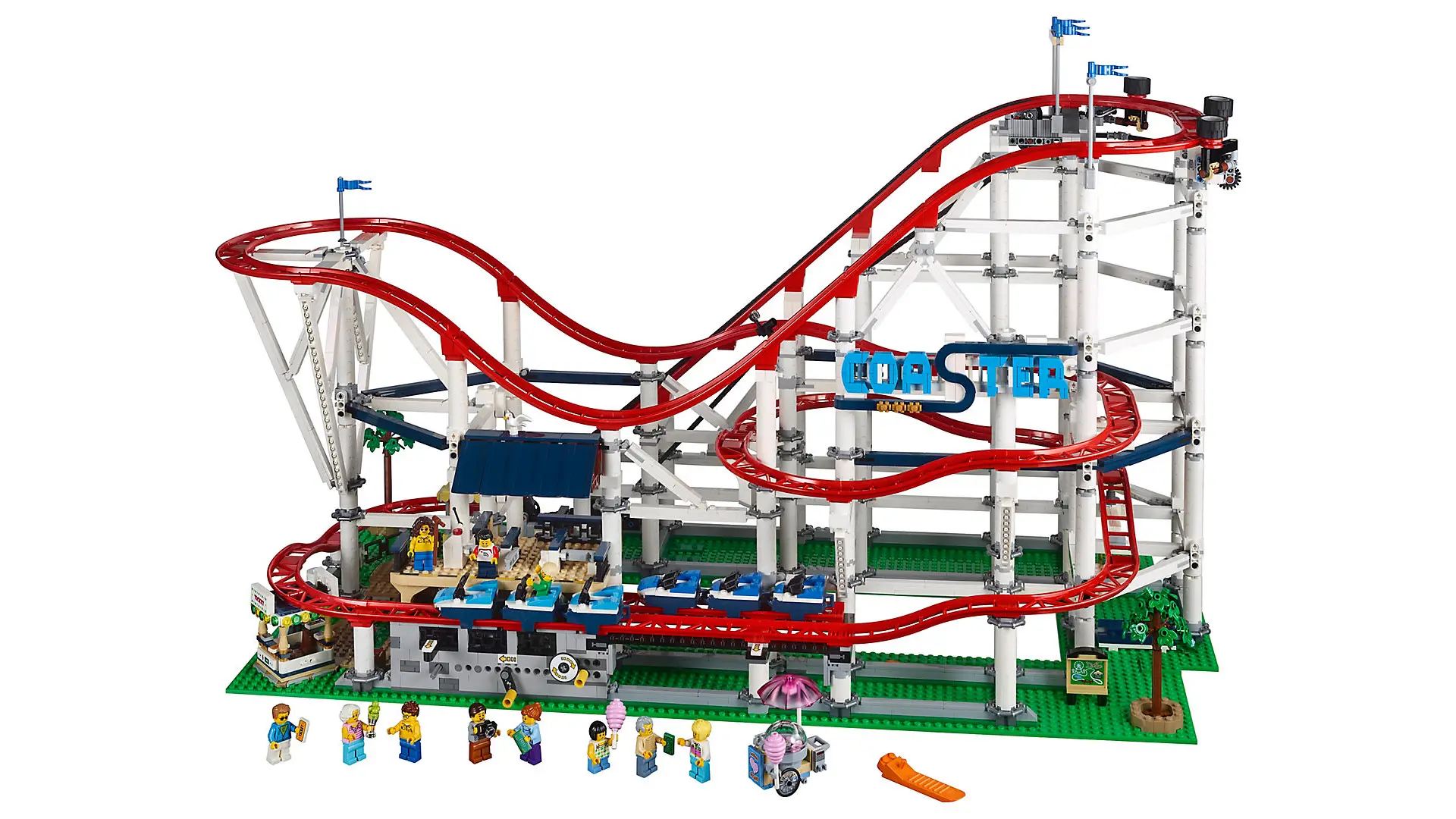 Lego Roller Coaster Set for Creative Play
