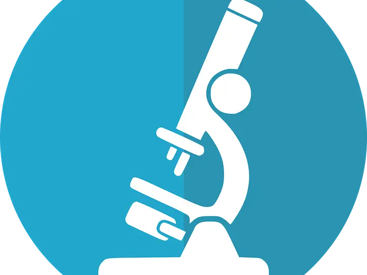 Blue Microscope Icon