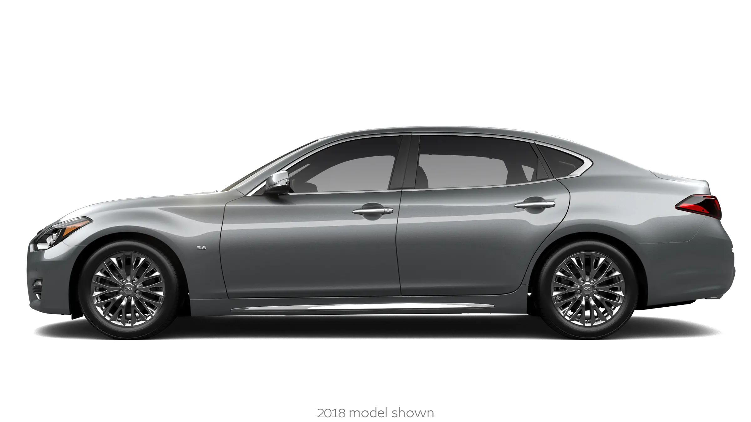 Modern Silver Sedan Car Design