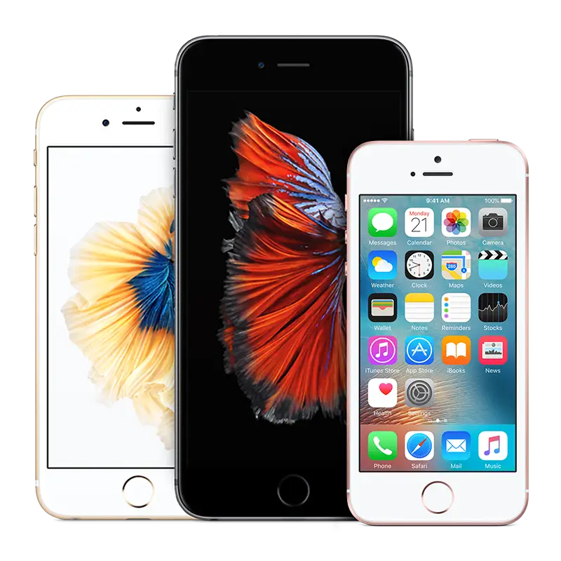 Group of Modern Smartphones with Diverse Designs