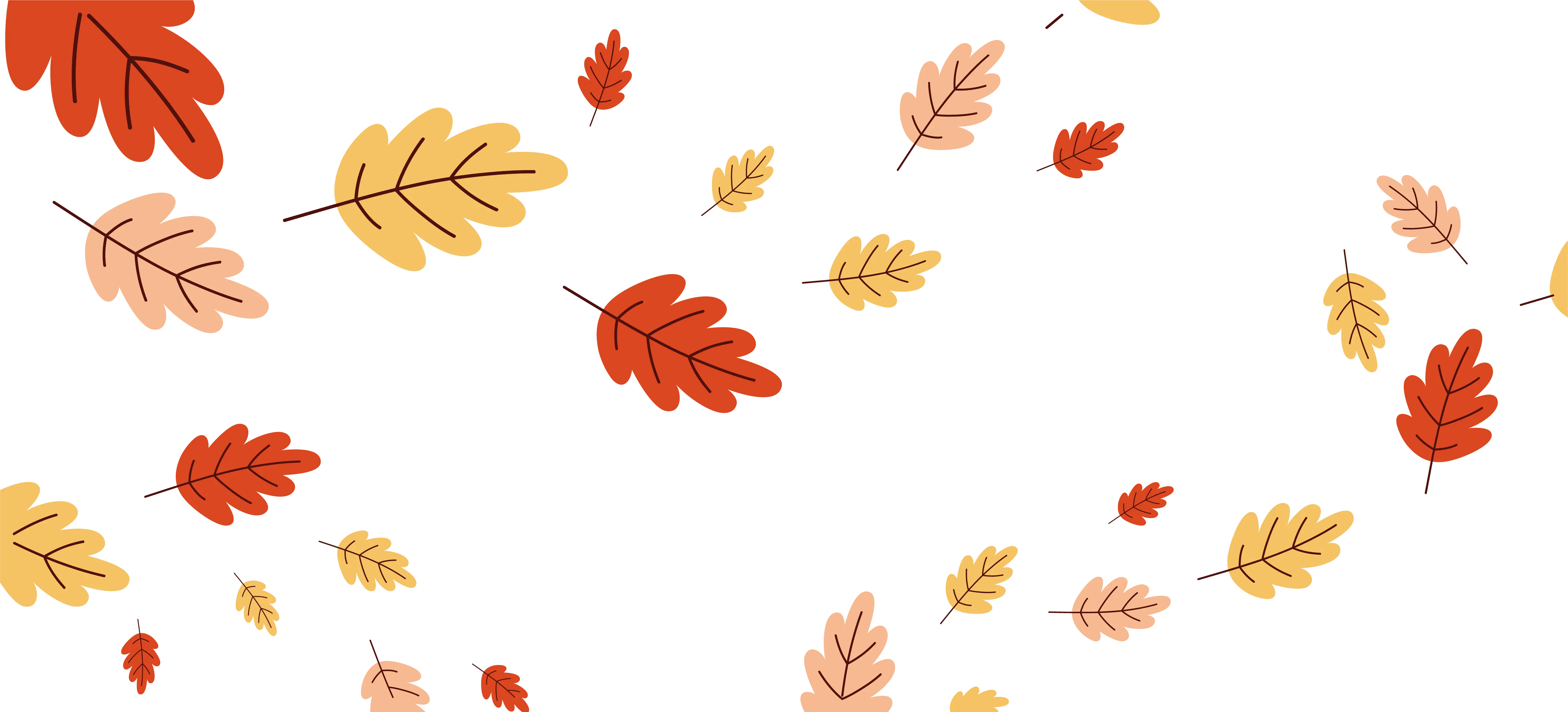 Autumn Leaves Pattern Illustration