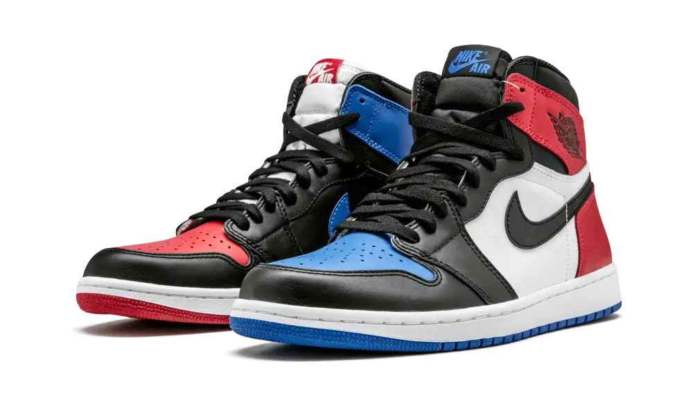 Colorful High-Top Sports Sneakers