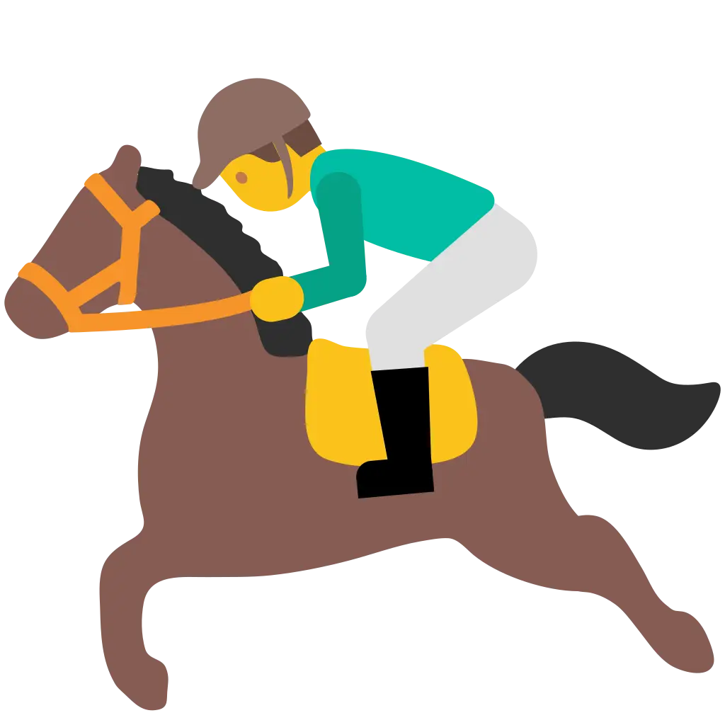 Horse Rider in Race