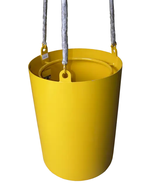 Yellow Industrial Bucket