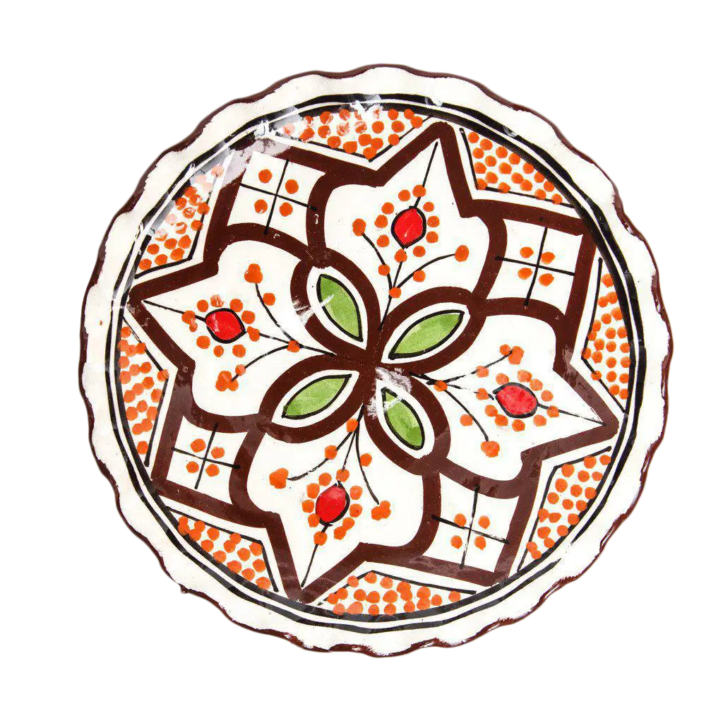 Colorful Decorative Ceramic Plate