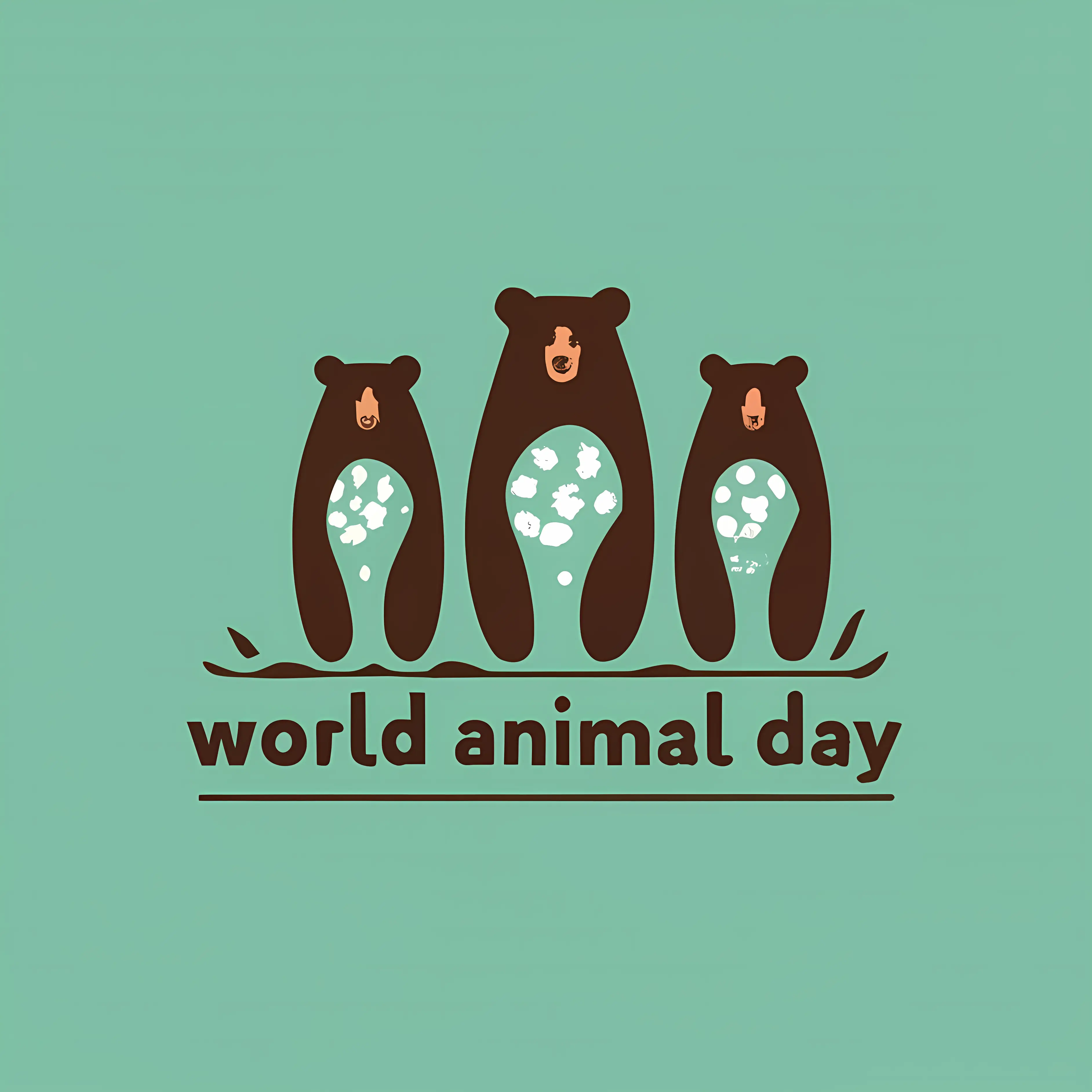 World Animal Day Bears
