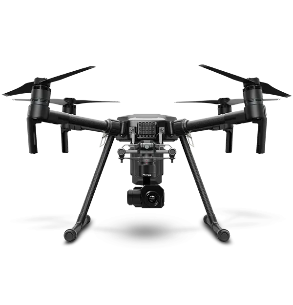 Black Quadcopter Drone with Camera