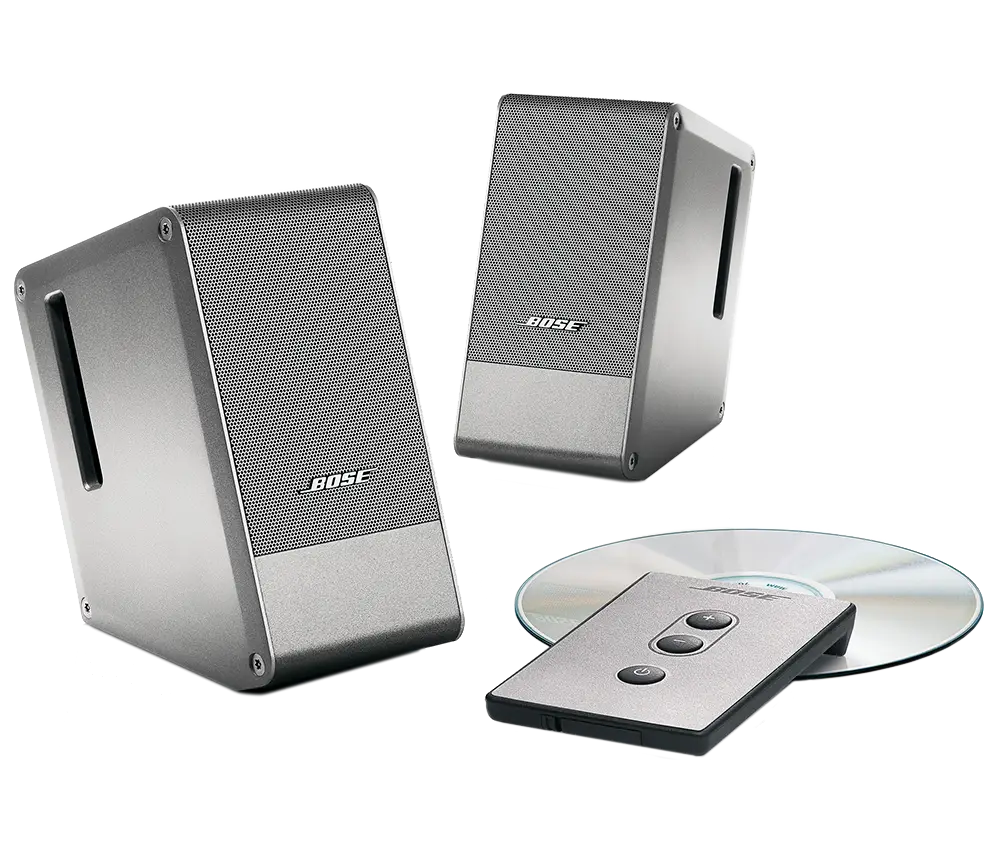 Bose Speakers with Remote and CD
