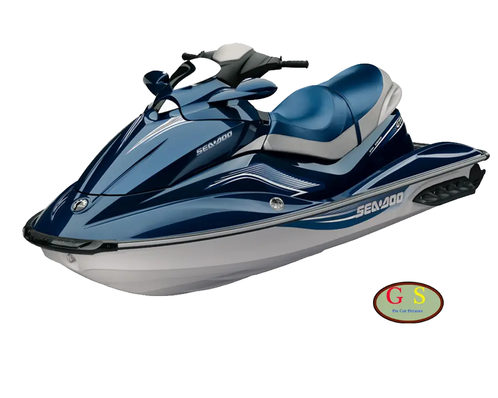 Blue Jet Ski for Water Adventure