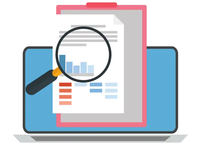 Illustrated Analysis Chart on a Clipboard
