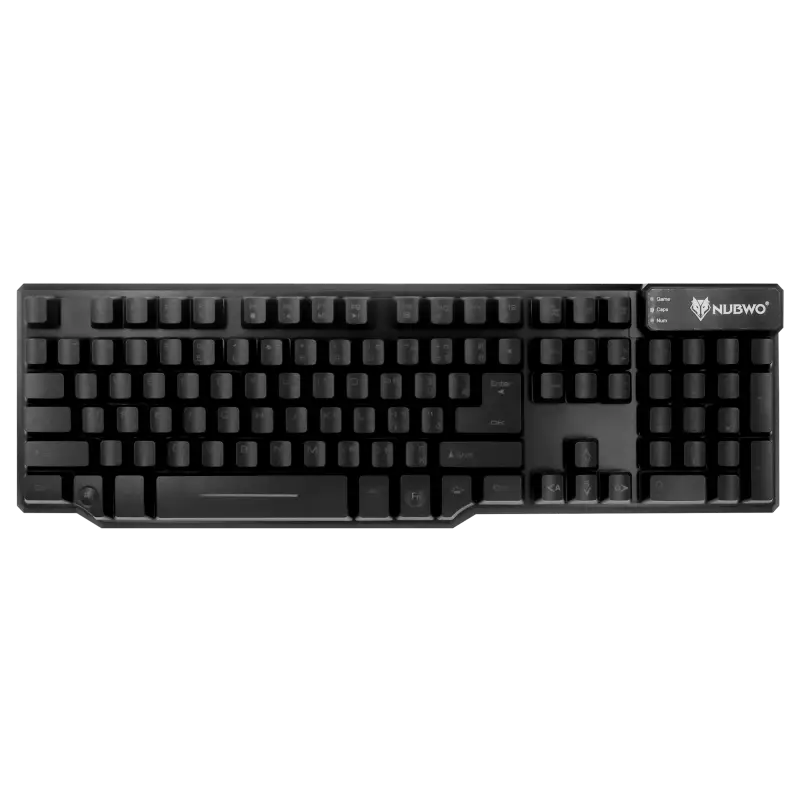 Black Mechanical Keyboard for Gaming and Work
