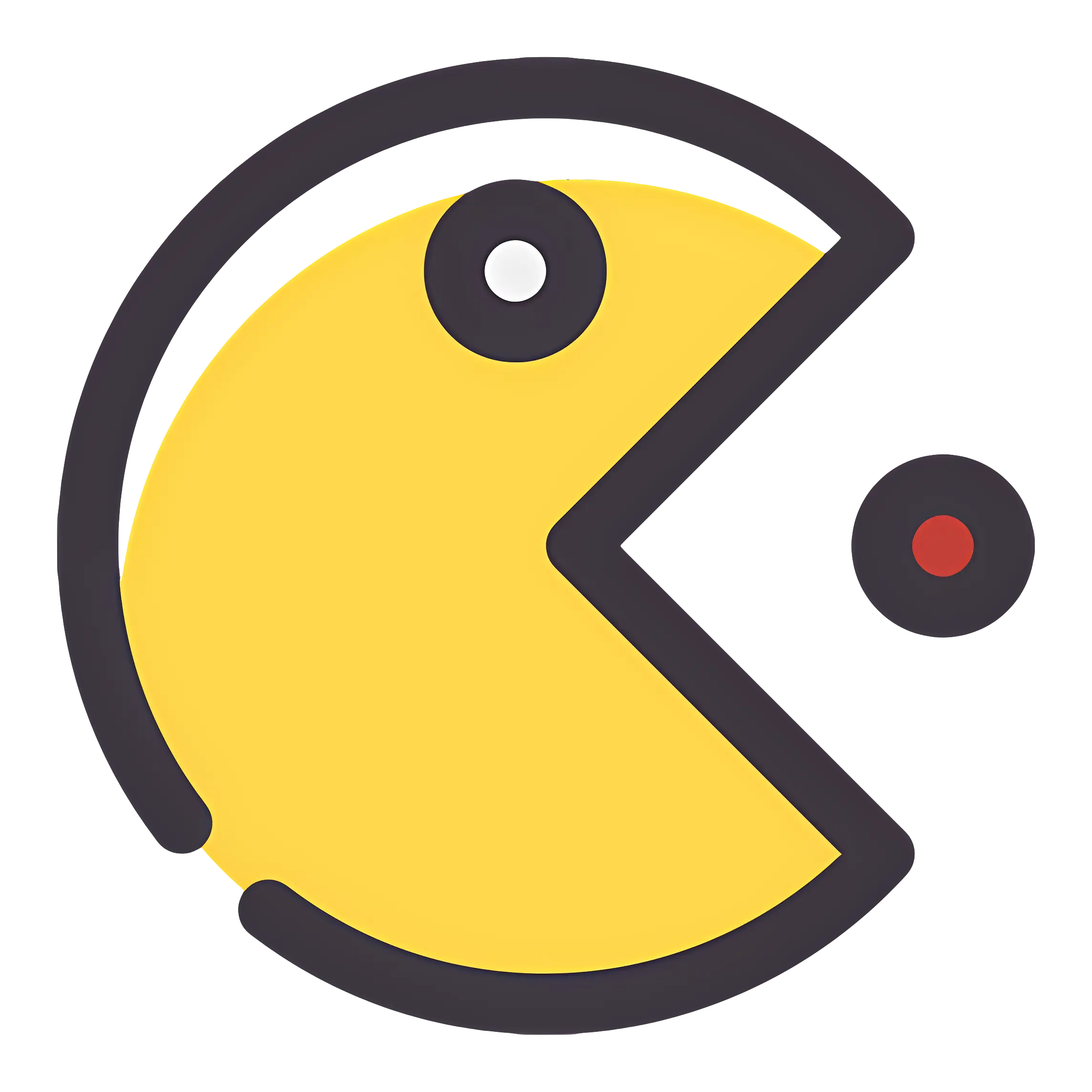 Pac-Man Iconic Game Character