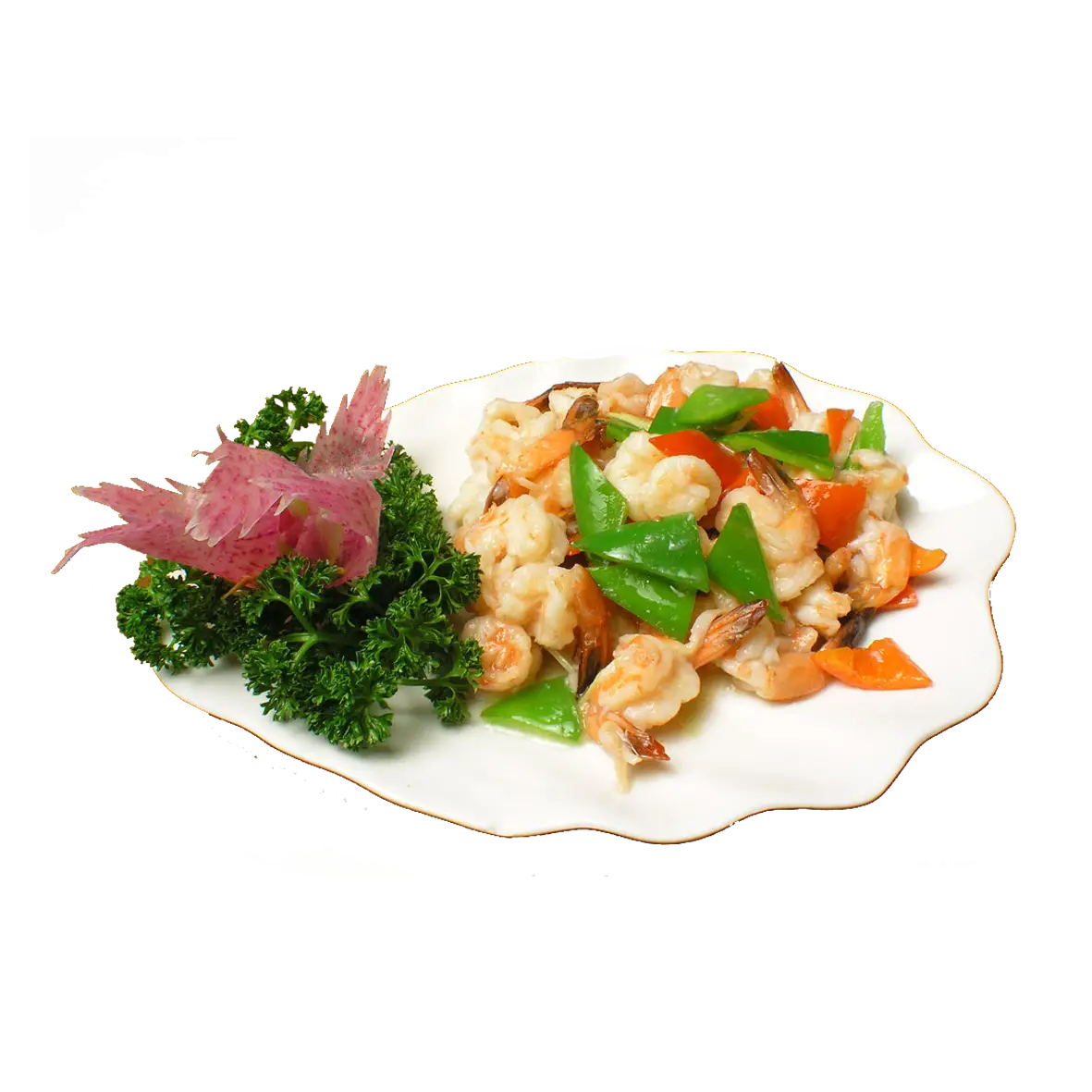 Delicious Stir-fried Vegetables and Shrimp Dish