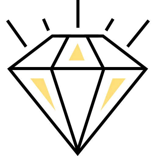 Outlined Diamond Icon
