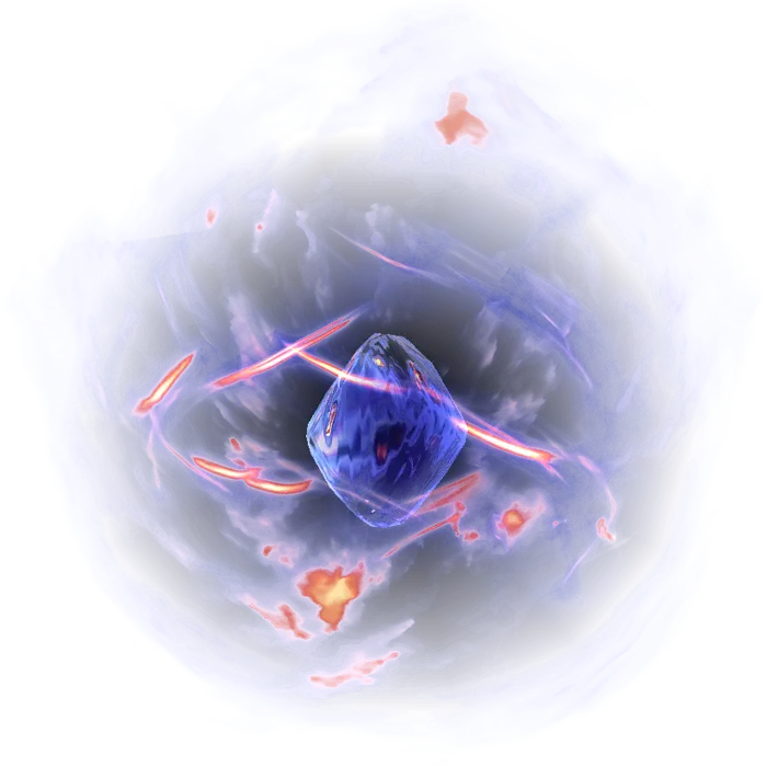 Glowing Crystal with Energy