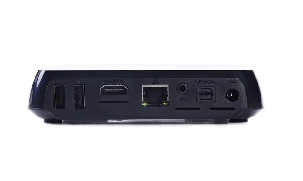 Back Panel of Device Showing Ports