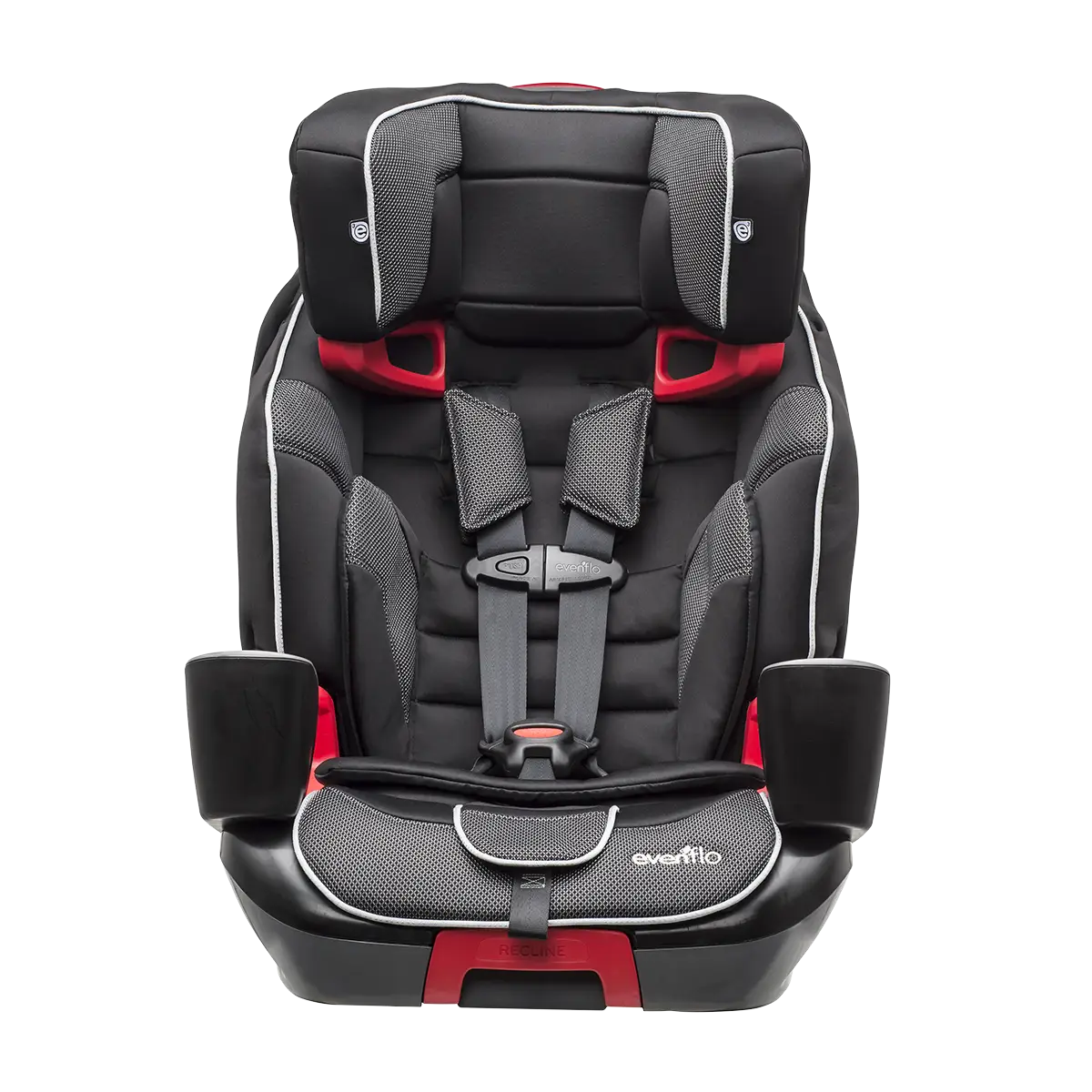 Black and Red Child Safety Car Seat