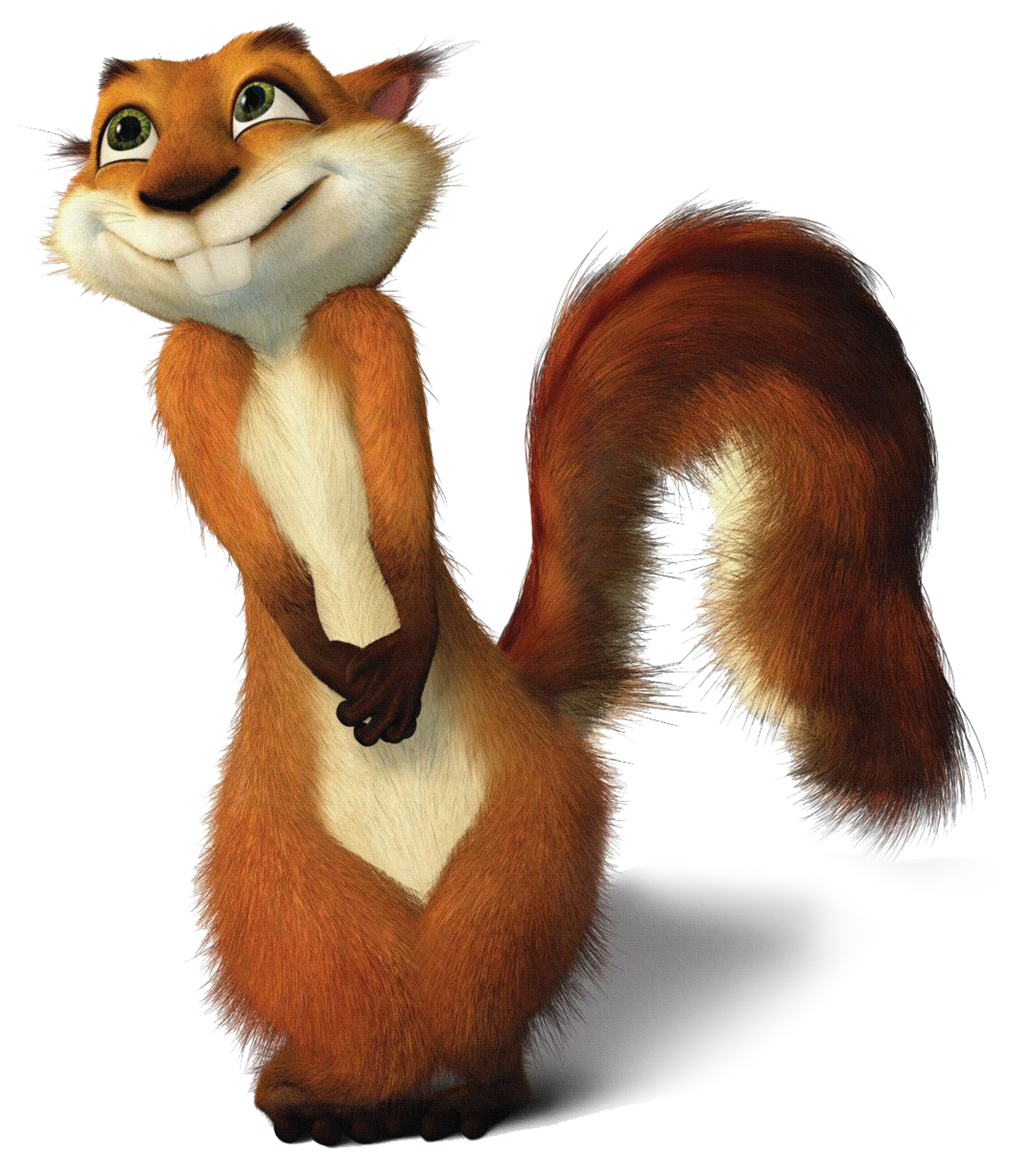 Cute Cartoon Squirrel