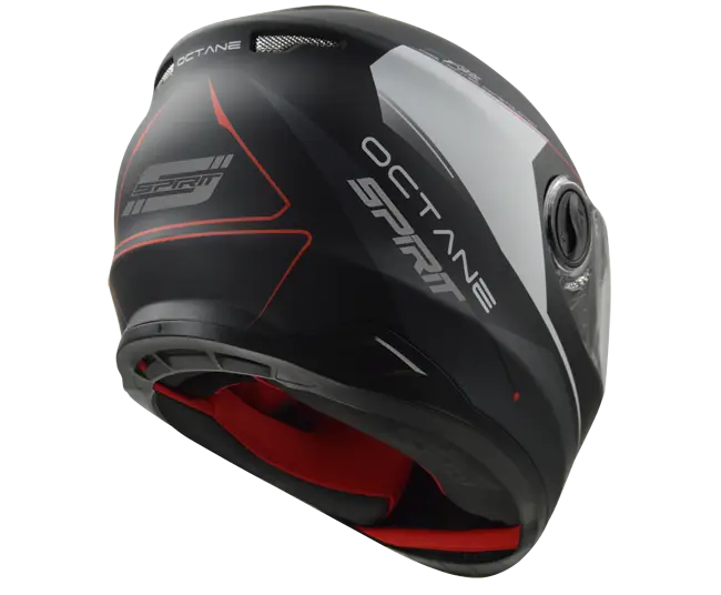 Black and Red Motorcycle Helmet