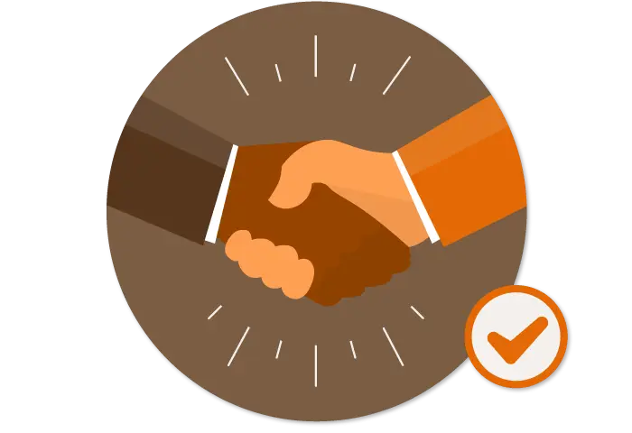 Handshake Icon Symbolizing Collaboration and Trust