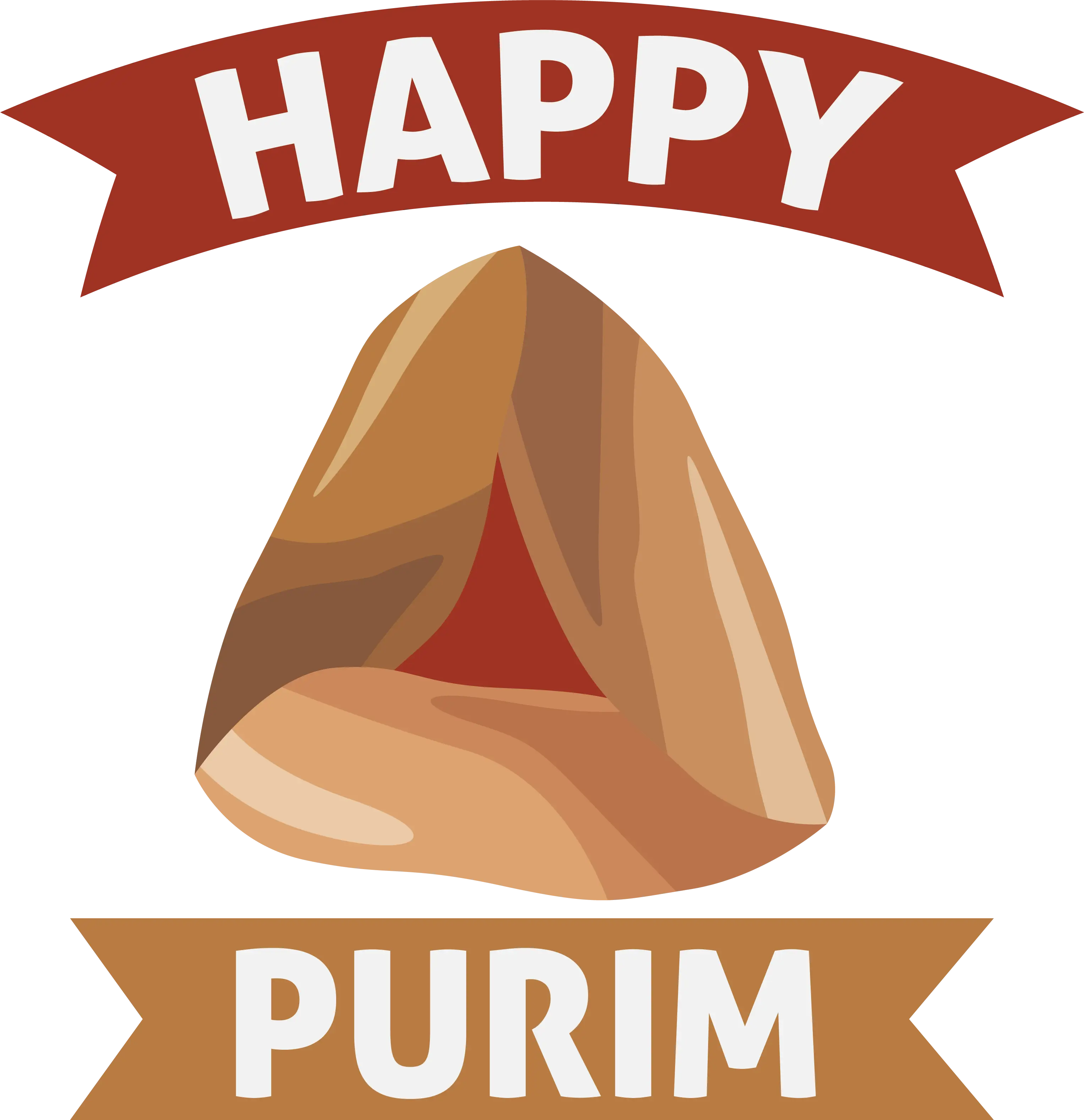 Traditional Hamantaschen Cookie for Purim
