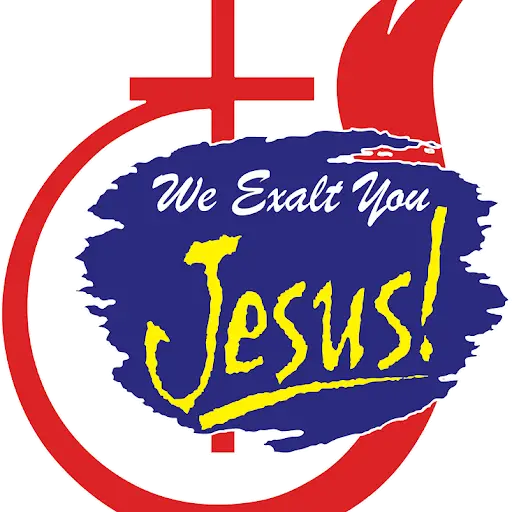 We Exalt You Jesus Religious Logo