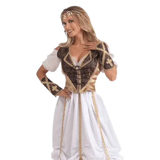 Woman in Medieval Costume