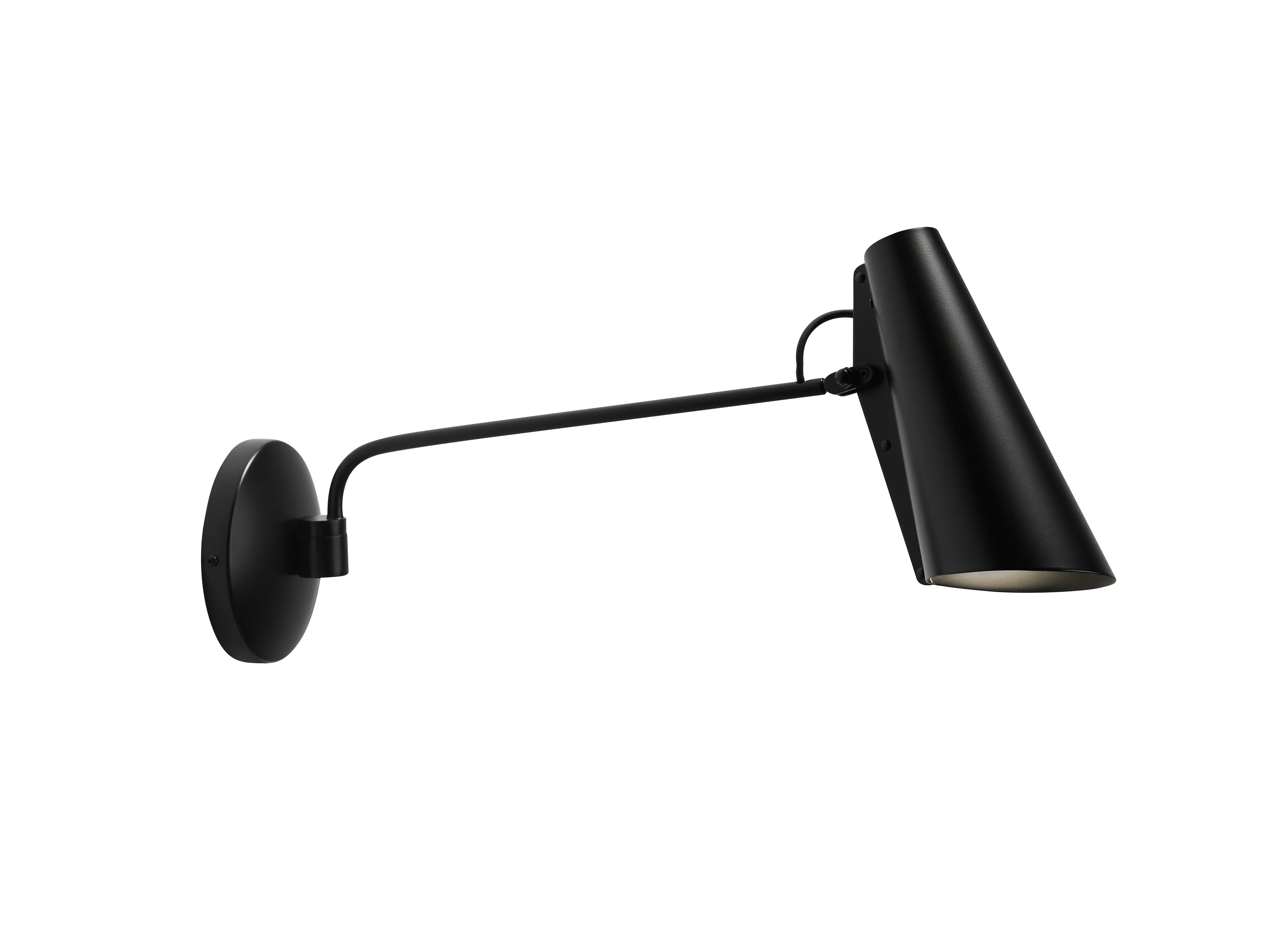 Modern Black Wall-Mounted Lamp Design