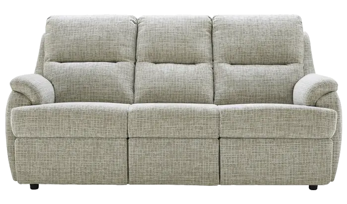 Gray Reclining Sofa for Living Room