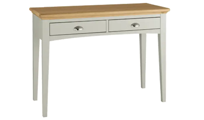 Simple Wooden Desk with Drawers