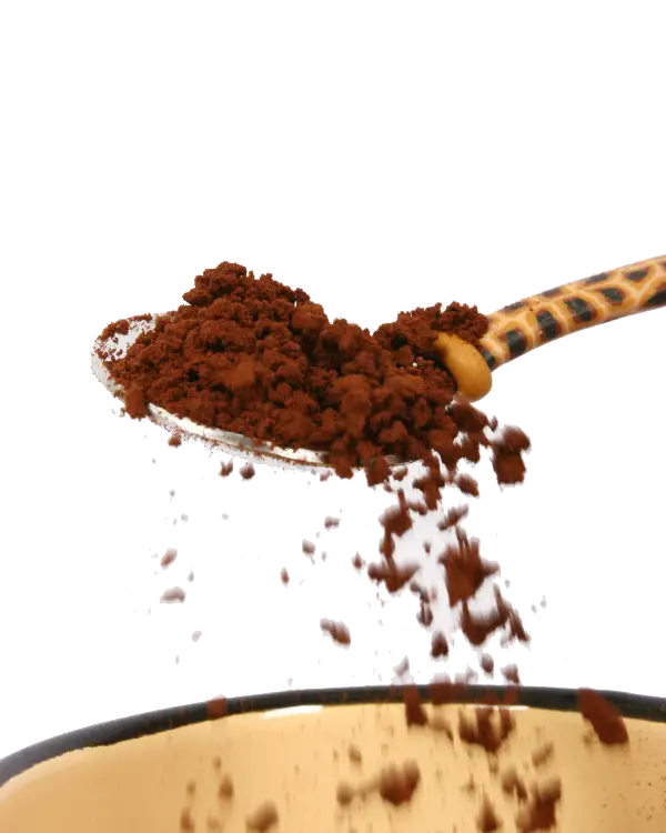 Spoon of Coffee Powder