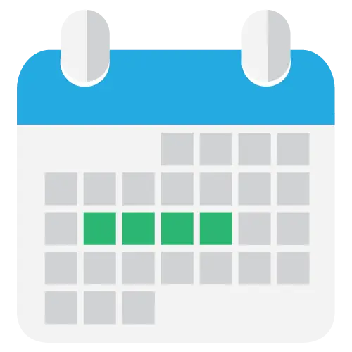 Calendar Icon for Scheduling and Planning