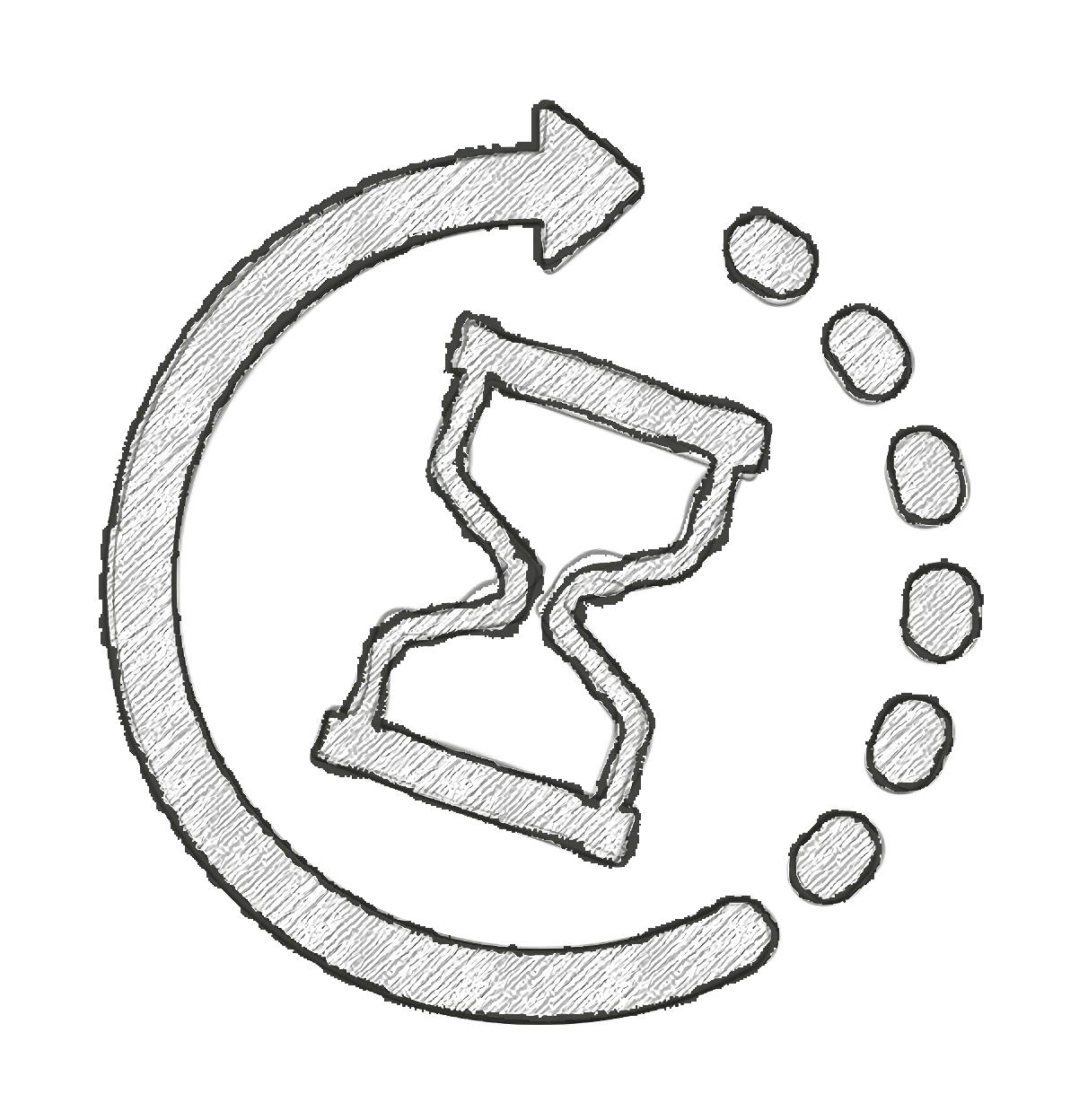 Hourglass Time Symbol
