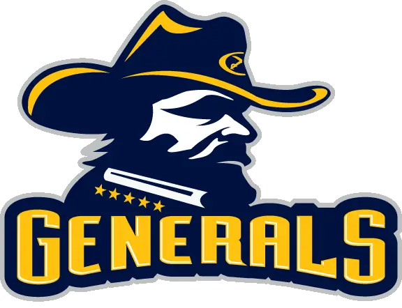 Generals Team Logo with Cowboy Hat