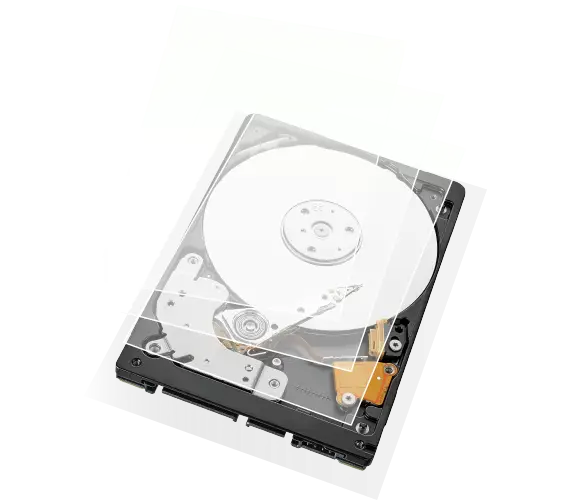 Transparent Layers of Hard Disk Drive