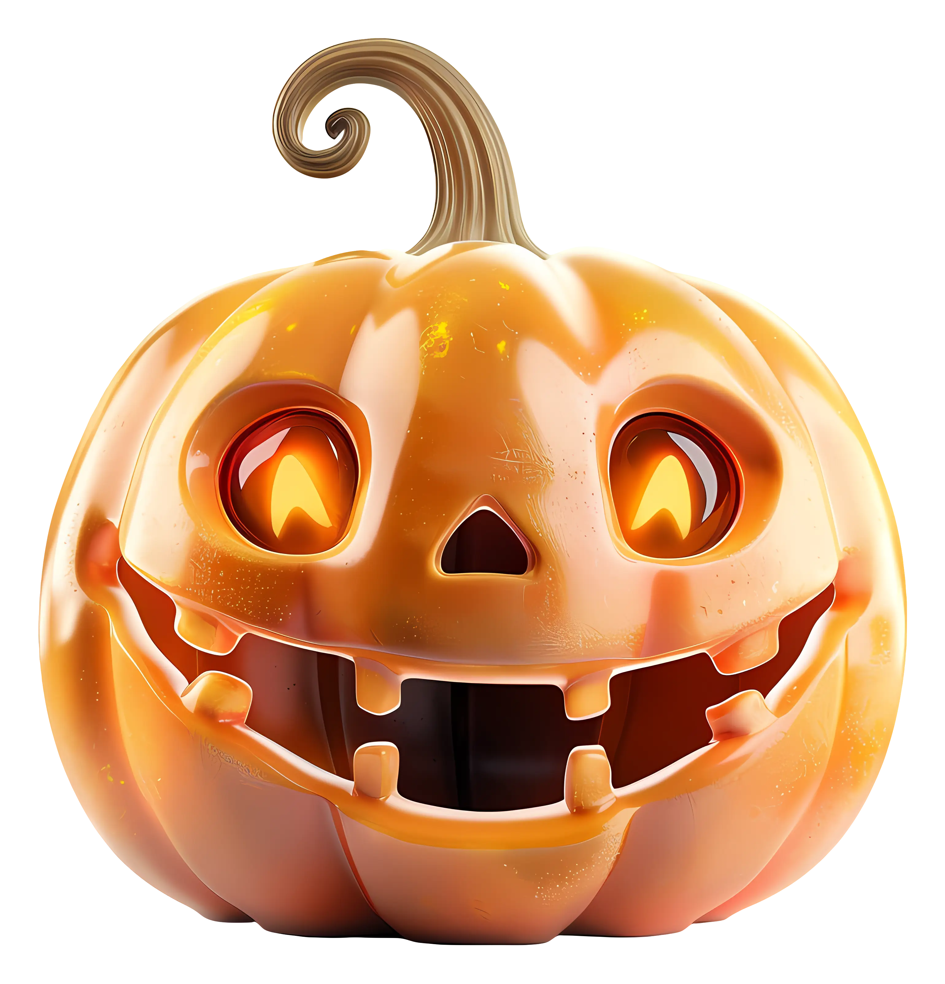 Black Pumpkin for Halloween Decoration