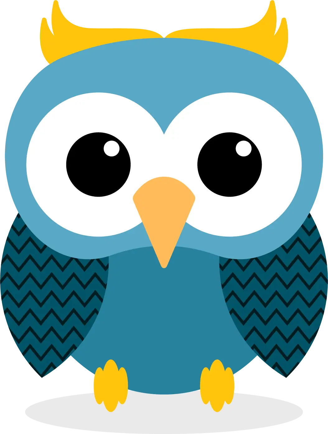 Cute Cartoon Owl Illustration