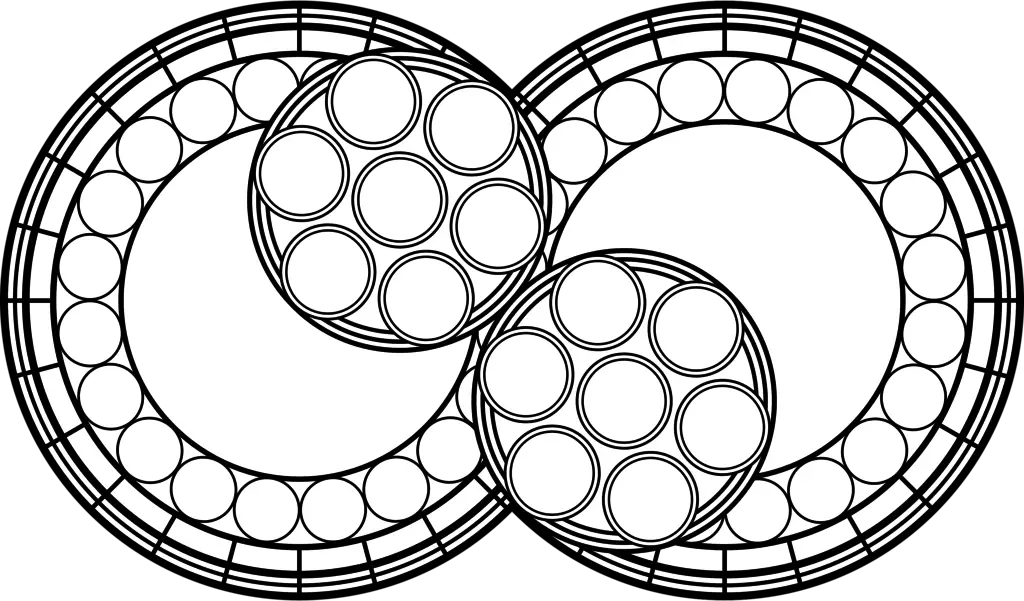 Geometric Circle Pattern