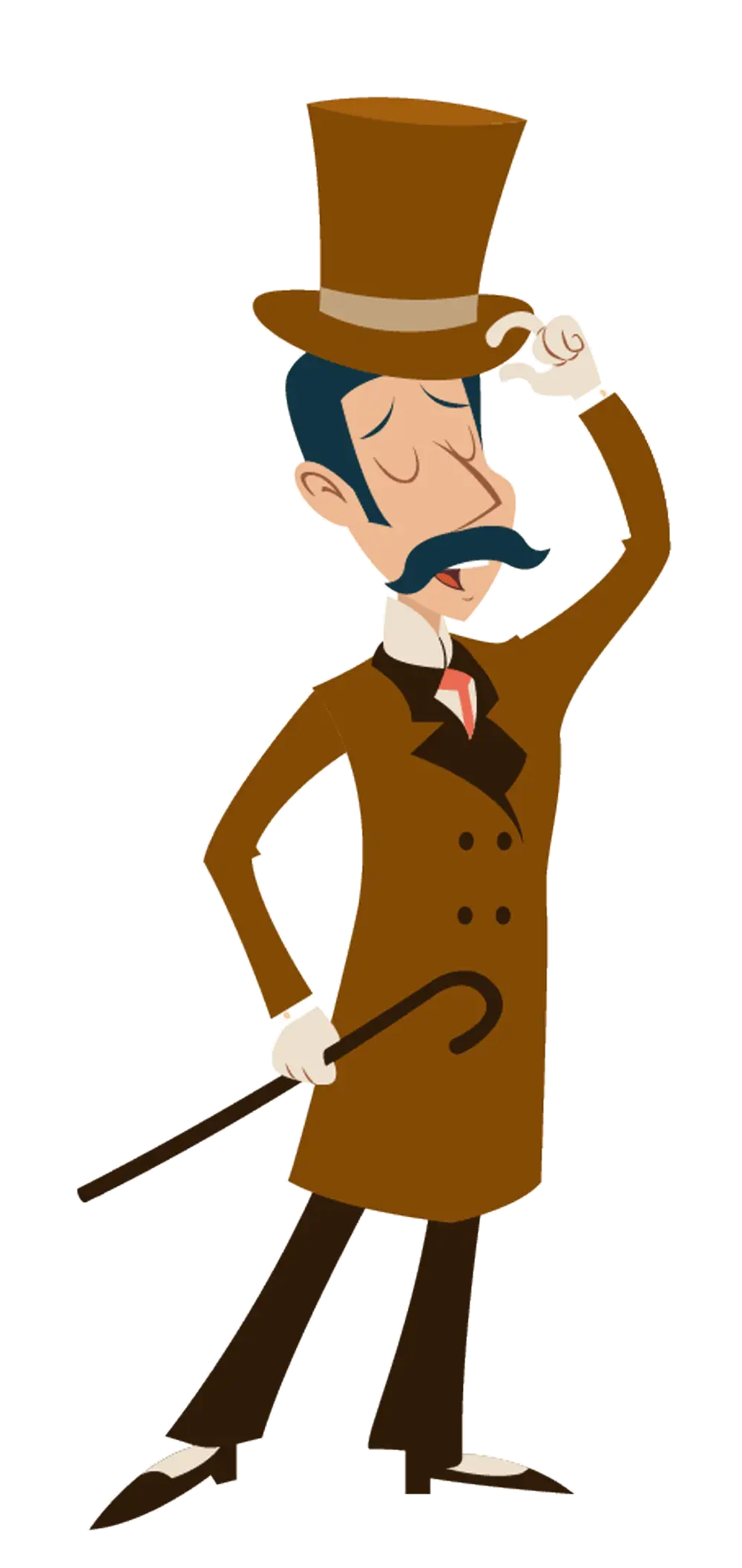 Gentleman Illustration Cartoon