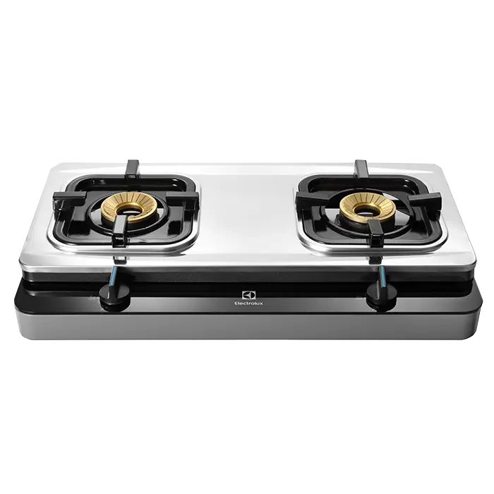 Modern Gas Stove with Dual Burners