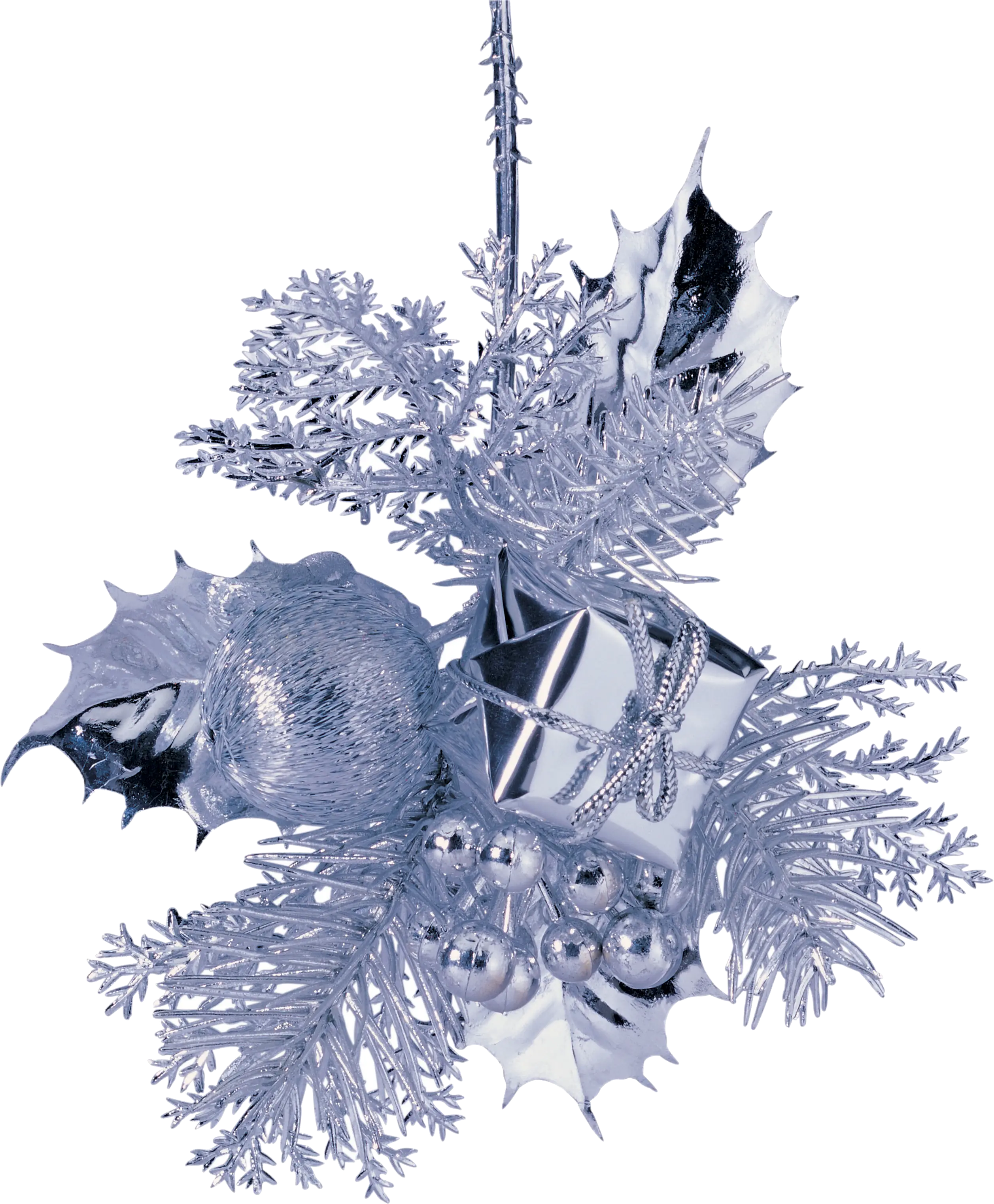 Silver Christmas Decoration Ornament