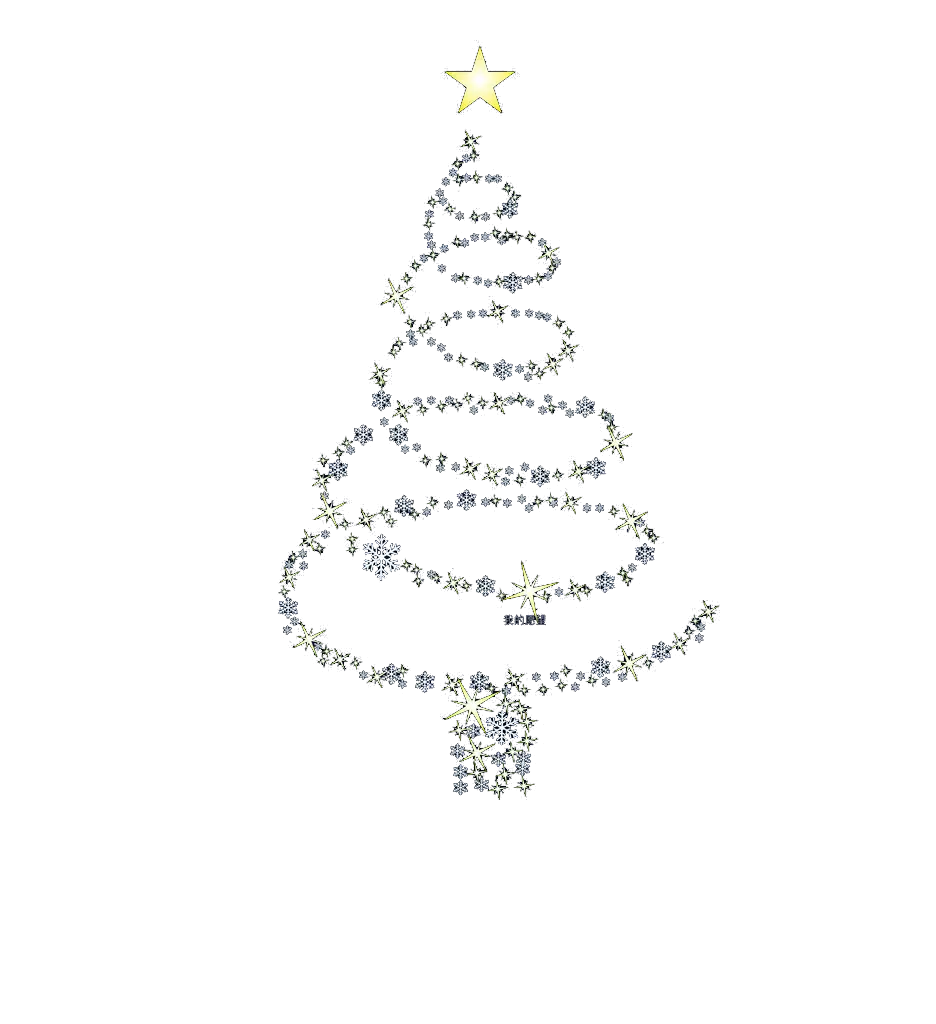 Sparkling Christmas Tree with Star